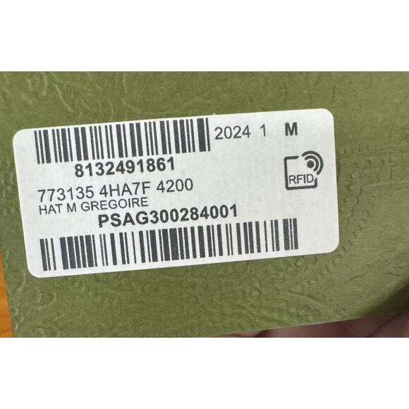 GUCCI 1921 Blue Cotton Baseball Cap Hat M Gregoire Size M (58 cm) NWT - Picture 7 of 8